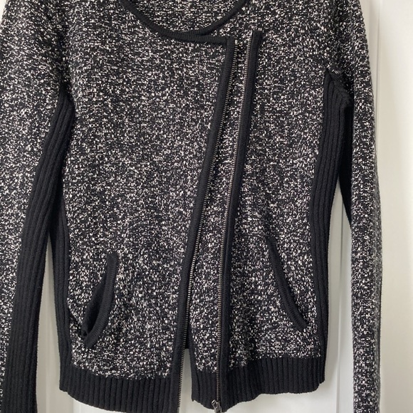 LOFT Moto Sweater Jacket - Picture 5 of 7